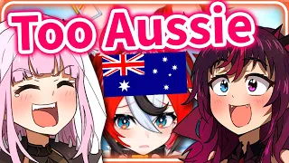 Bae is Too Australian for Calli and IRyS 【HololiveEN】