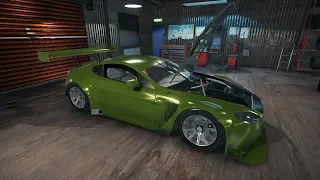 Aston Martin V12 Vantage GT3 - Barn Find Restoration Timelapse - Car Mechanic Simulator 2018 CMS18