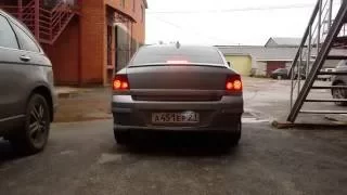 Диодные фонари opel astra h sedan