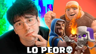 JUGUE EL PEOR MAZO POSIBLE DE CLASH ROYALE...😐