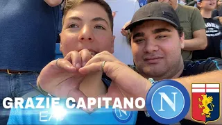 GRAZIE CAPITANO...💔🥺 NAPOLI 3-0 GENOA LIVE REACTION AL MARADONA