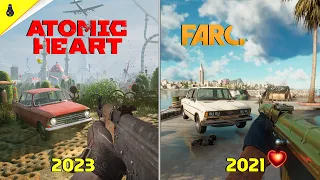 Atomic Heart vs Far Cry 6 - Details and Physics Comparison