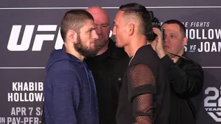 UFC 223 Media Day: Khabib Nurmagomedov vs. Max Holloway