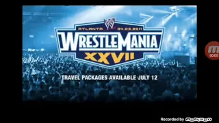 Canción De Wrestlemania 27 "Written In The Stars"