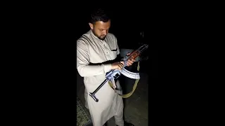 AK 47 Tracer Test Firing