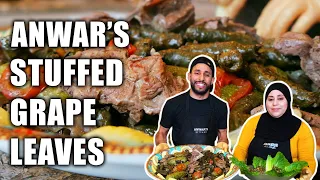 Stuffed Grape Leaves | Anwar's Kitchen