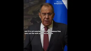 Russia's Lavrov: Finland trampled on its neutral status after joining NATO