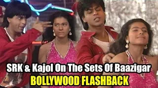 Shahrukh Khan's FIRST INTERVIEW | Baazigar On Location With Kajol | Bollywood Flashback