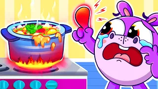 Be Careful! It's Too Hot Song🥵 Daily Safety Song⛑️ Home Safety Rules | DooDoo & Friends - Kids Songs