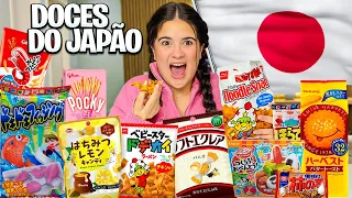 EXPERIMENTANDO OS DOCES MAIS BIZARROS DO JAPÃO!