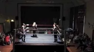 Justin Sane vs RJ Silva from Rhyl Town Hall 12/8/2014 ASW UK