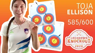 Toja Ellison shoots 585/600 for qualification | Lockdown Knockout