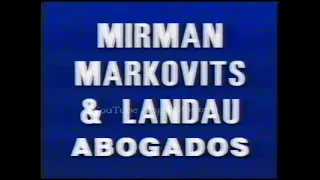 Mirman, Markovitz, & Landau ad (1993, USA, Spanish)