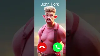 TEMU John Pork is Calling! 🐷 #temu #johnpork #johnporkiscalling #johnporkmeme