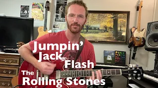 The Rolling Stones - Jumpin' Jack Flash | Guitar Lesson (Standard Tuning)