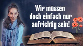 Warum Aufrichtigkeit nicht genügt| Die Bedeutung des richtigen Glaubens für unsere Errettung🙏