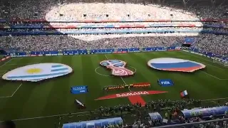 Uruguay 🇺🇾 vs 🇷🇺 Rusia. Así cantaron los uruguayos su himno Nacional.
