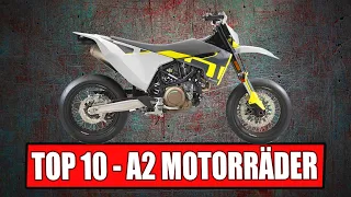 TOP 10 A2 MOTORRÄDER 70kW 2020