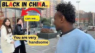 when you're the only black man in the streets of china this is what happens