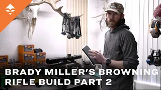 Brady Miller's Rifle Build - Part  2 Ring Install and Scope Bedding