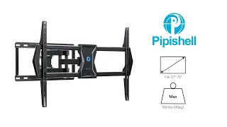 How to Install the Pipishell PILF6 Full Motion TV Wall Mount ?