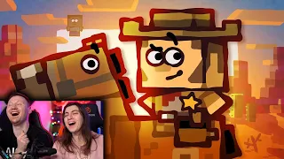 Sheriff's Revenge - Ultimate Minecraft Cartoons | Месть шерифа | РЕАКЦИЯ на Cas van de Pol