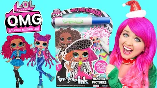 Coloring L.O.L. Surprise! O.M.G. Dolls Magic Ink Coloring Book | Imagine Ink Marker