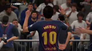 FIFA 18: SUPERCOPA. Final game 1. REAL MADRID vs BARCELONA