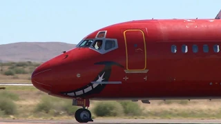 MD82 Taking off from FAUP