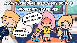 Mom Made a Boy Out of Me so Dad Wouldn't Leave Her | Sad Story | Toca Life Story | Toca Boca