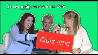 Latin Lesson 35: End of Book 1 Quiz | So You Really Want to Learn Latin