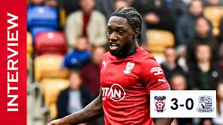 Post Match Southend United | Zanda Siziba