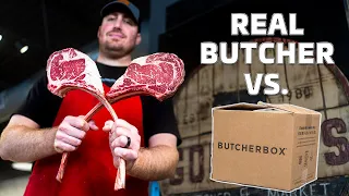 ButcherBox VS. Box From a REAL BUTCHER