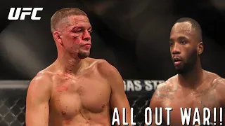 Leon Edwards vs Nate Diaz Full Fight !! #UFC263