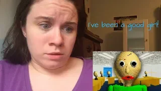 SPANKED BY TEACHER | Baldi's Basics(Reaction)