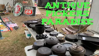 This Small Antique Swap Meet Surprised Me Treasure Hunting at Tractor Show / Flea Market