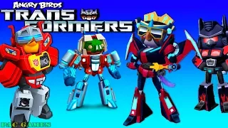 Angry Birds Transformers - Most Powerfull Characters MAXED OUT