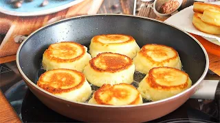 Творожные ОЛАДЬИ КАК ПОНЧИКИ! Самые Вкусные и ПЫШНЫЕ. Завтрак ЗА 15 Минут!