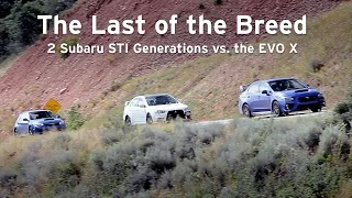 New STI vs EVO X vs Old STI, The Last of the Breed - Everyday Driver