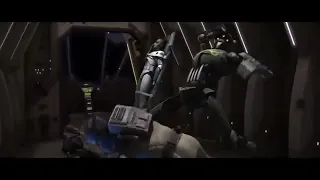 Tactical Droid beats the shit out of Anakin.