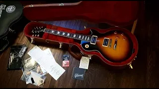 Unboxing Gibson Les Paul November Burst Slash' Signature