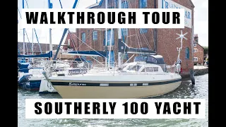 Southerly 100 Long Range Sailing Yacht Walkthrough Video Tour - Great Upgrades to this quality boat.