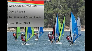 WINDSURFER worlds 2023 - Day 1 Race 1