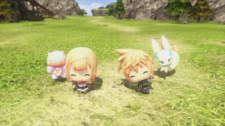 Первый  взгляд WORLD OF FINAL FANTASY Dungeon