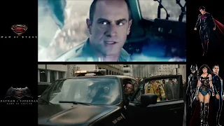 Batman v Superman and Man of Steel: Metropolis Scene comparisons (reupload)