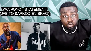 Yaa Pono replies Sarkodie’s Brag - Statement