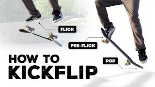 How to Kickflip | Skateboard Trick Tutorial | Slow Motion
