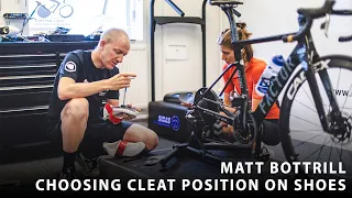 Choosing Cleat Position on Shoes | Bike Fitting