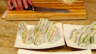 HOW TO MAKE FASHION SANDWICH SUSHI