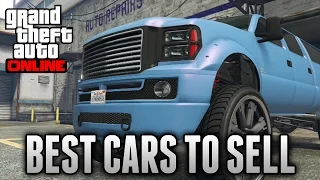GTA 5 Online - TOP 5 BEST CARS TO FIND & SELL! Fast & Easy Money (GTA 5 Rare & Secret Cars)